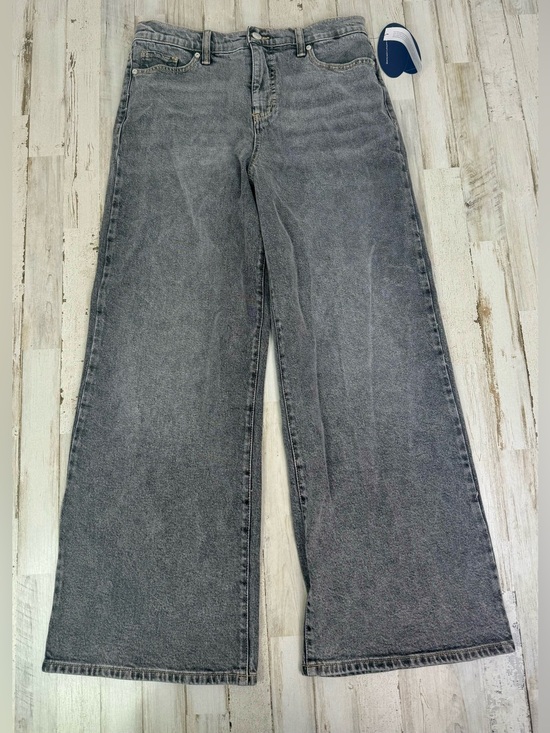 Scoop Denim - NWT Scoop Jeans Womens 2 (32x29) Gray Relaxed Wide Leg Slung High Rise